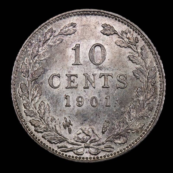 10 cent 1901. Unc.
