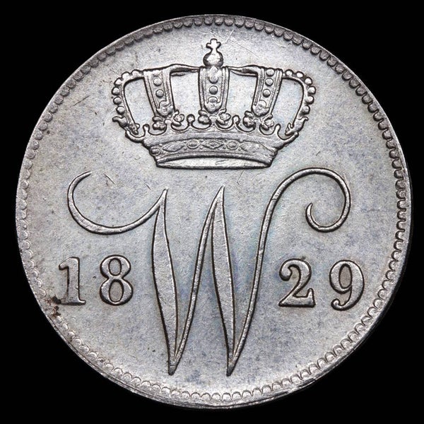 25 cent 1829 Brussel. Pr.