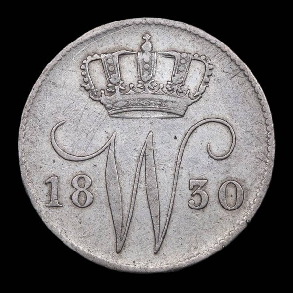 25 cent 1830 Brussel. Zfr/ Pr.