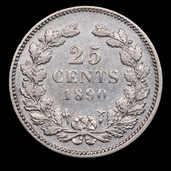 25 cent 1890. Zfr.