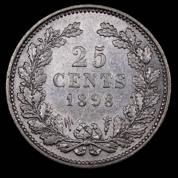 25 cent 1898. Zfr+.