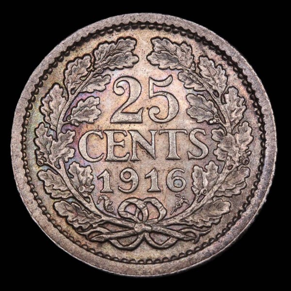 25 cent 1916. Unc.
