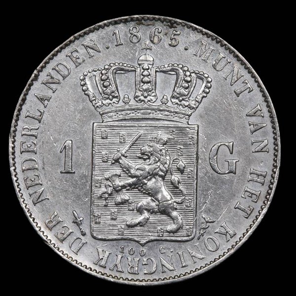 1 Gulden 1865. Pr.
