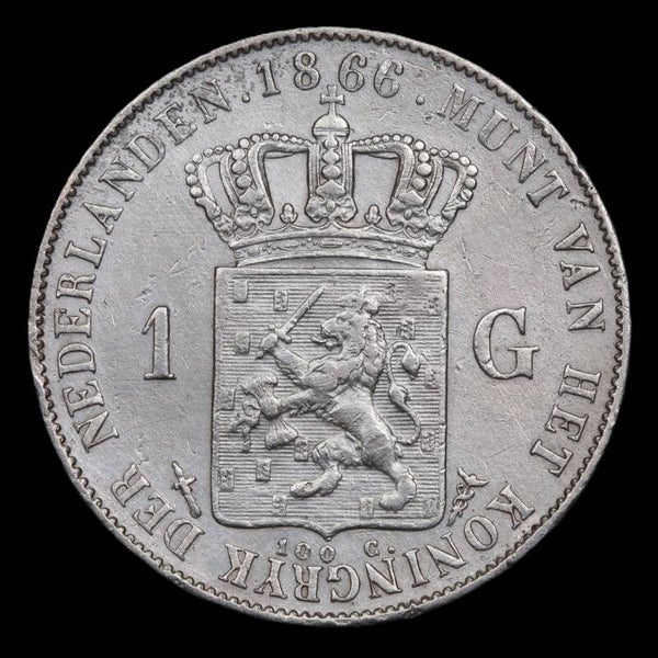 1 gulden 1866. Zfr.