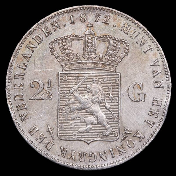 2,5 Gulden 1872. Pr.