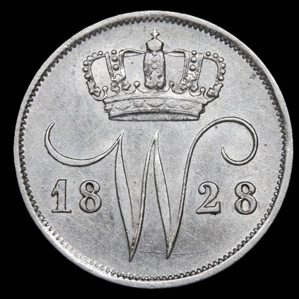 10 cent 1828 Brussel. Zfr.