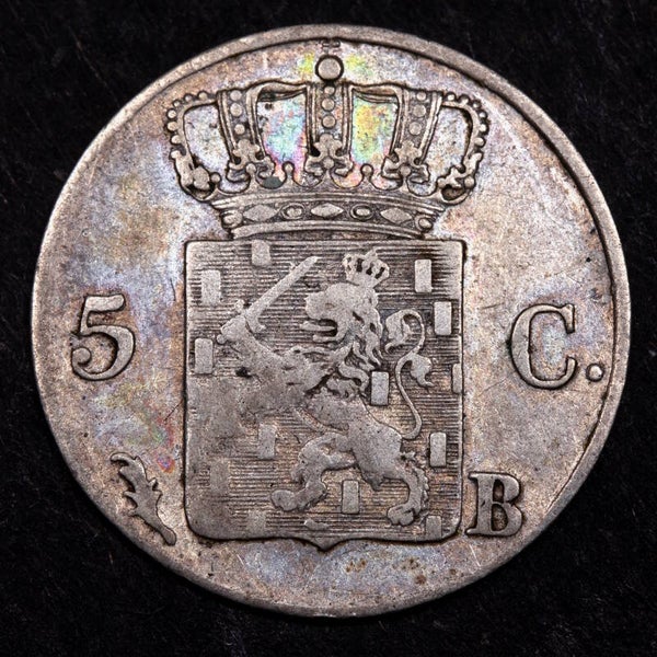 5 cent 1827 Brussel. Fr/ Zfr.