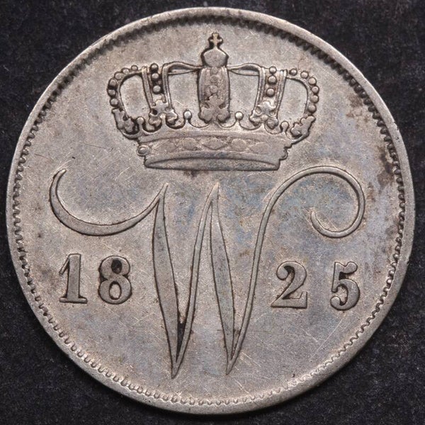 10 cent 1825 Brussel. Fr/ Zfr.