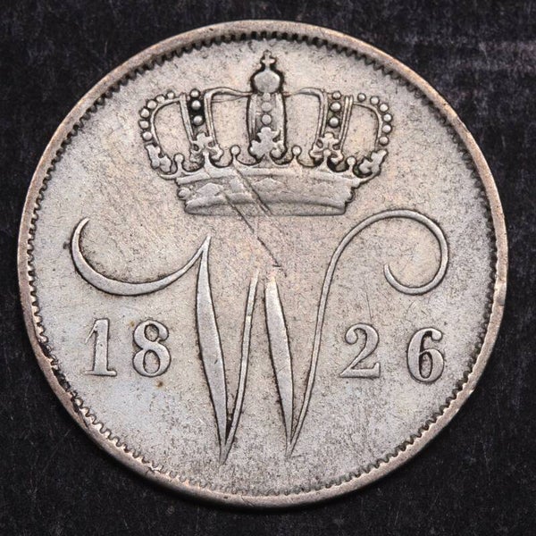 10 cent 1826 Brussel. Fr/ Zfr.