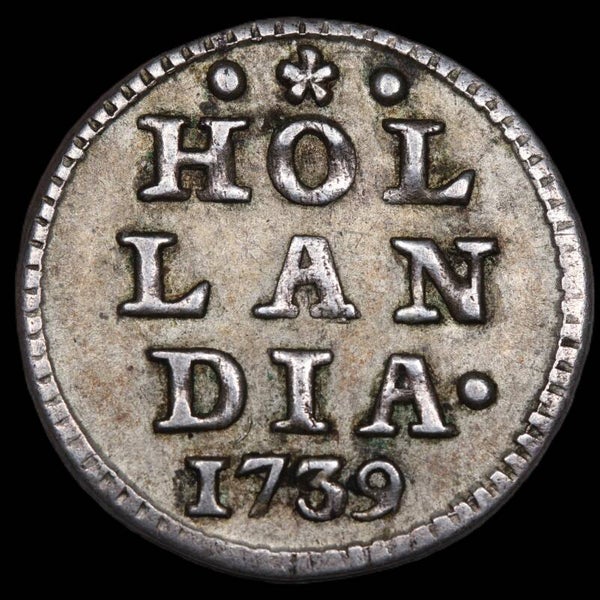 Bezemstuiver Holland. 1739. Zfr/ Pr.