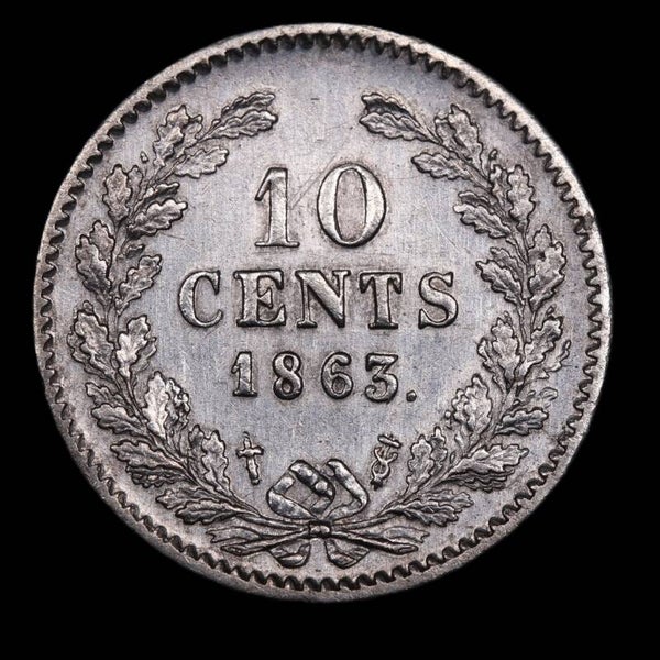 10 cent 1863. Zfr/ Pr.