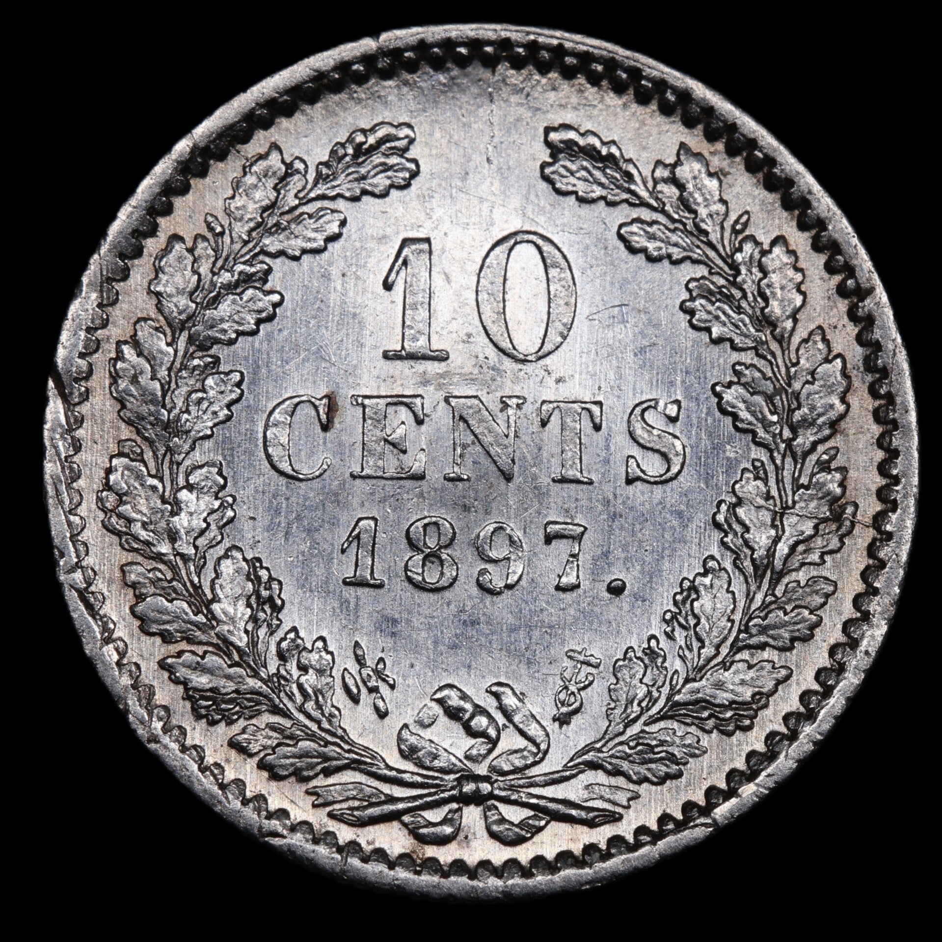 10 cent 1897. Pr/ Unc.