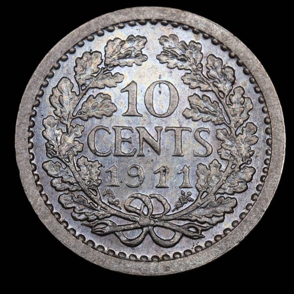 10 cent 1911. Unc.