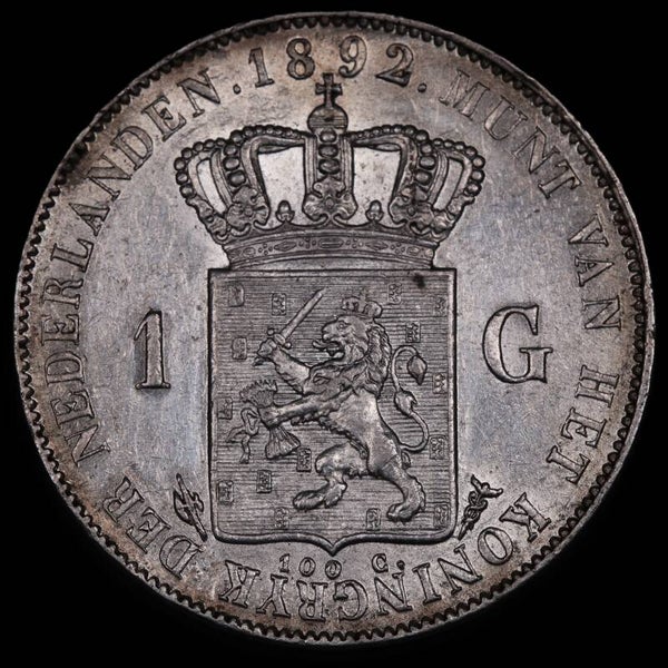 1 Gulden 1892. Zfr/ Pr.