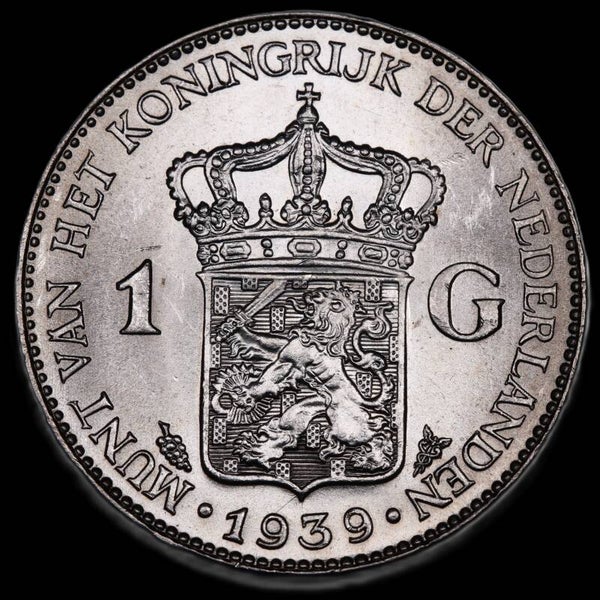 1 gulden 1939. Unc.