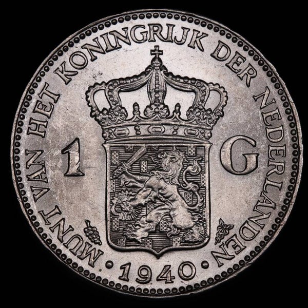 1 gulden 1940. Unc.