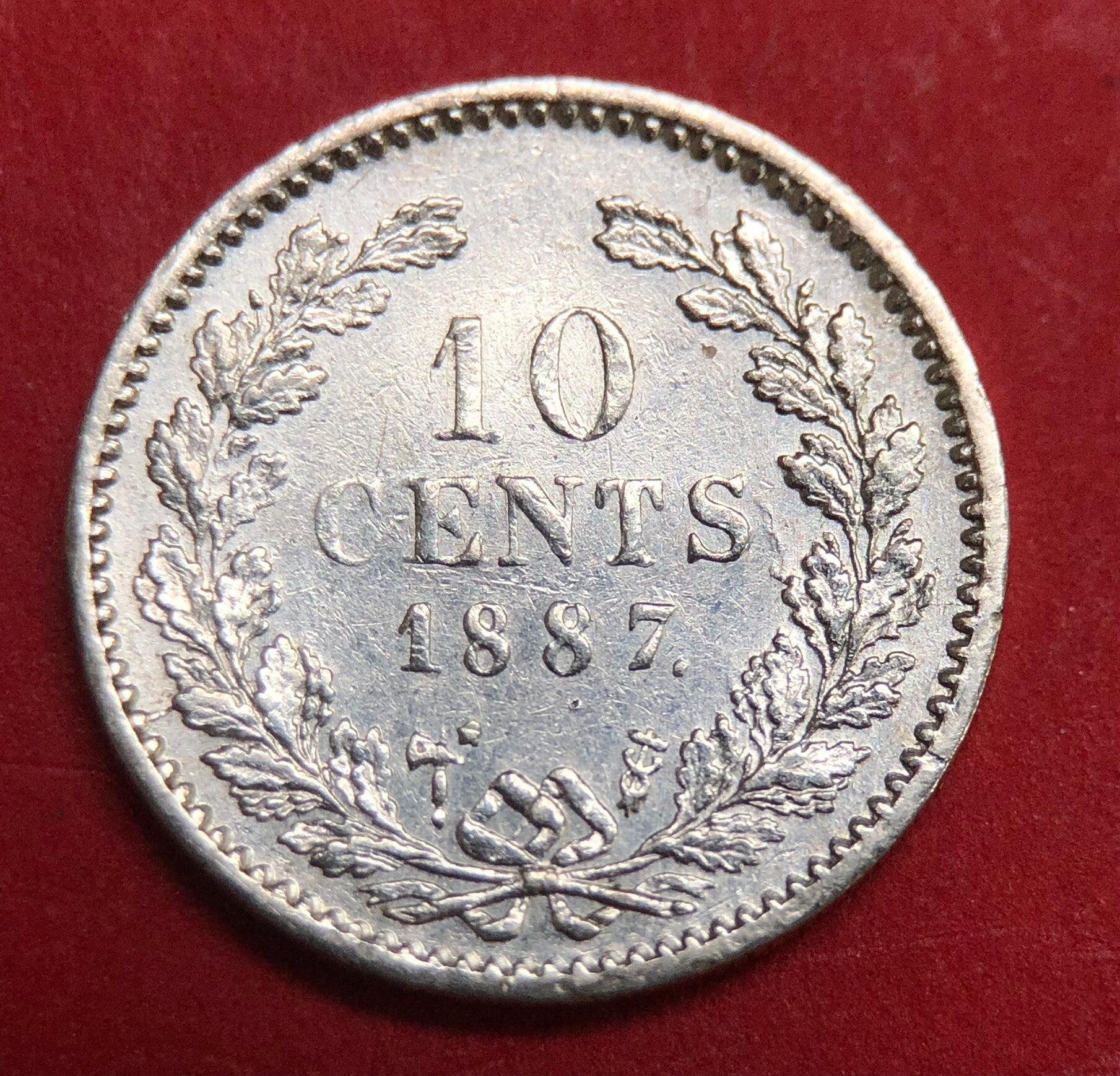 10 cent 1887. Zfr.