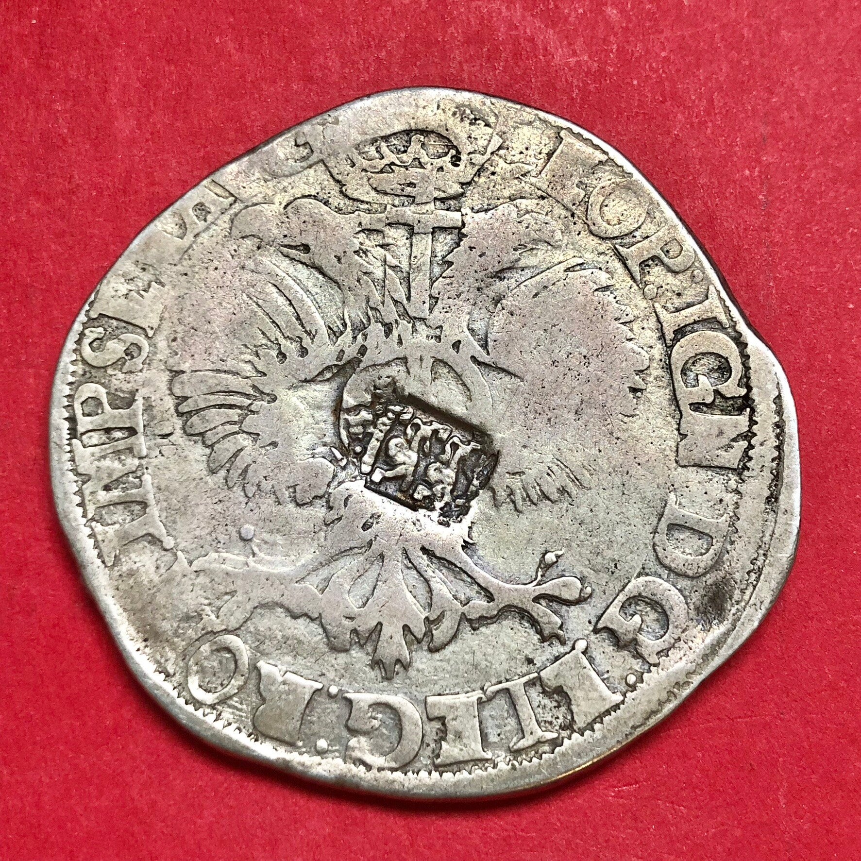 Deventer. Florijn van 28 stuivers met klop West-Friesland 1684. Fr.