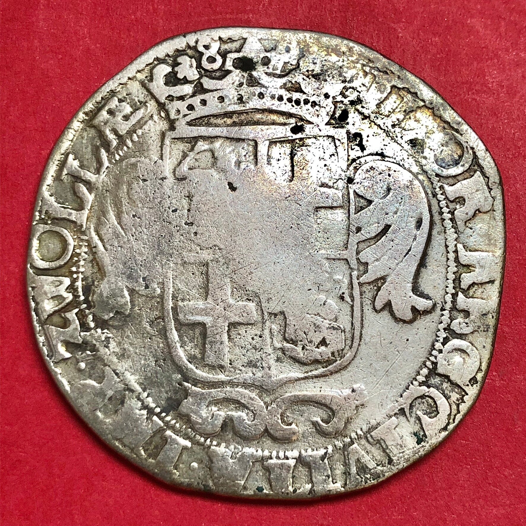 Zwolle. Florijn van 28 stuivers (16)80 met klop. Fr/ Zfr.