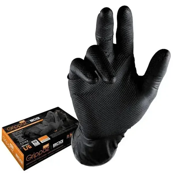 Grippaz Disposable Gloves (Box of 50 Sizes L-XXL)