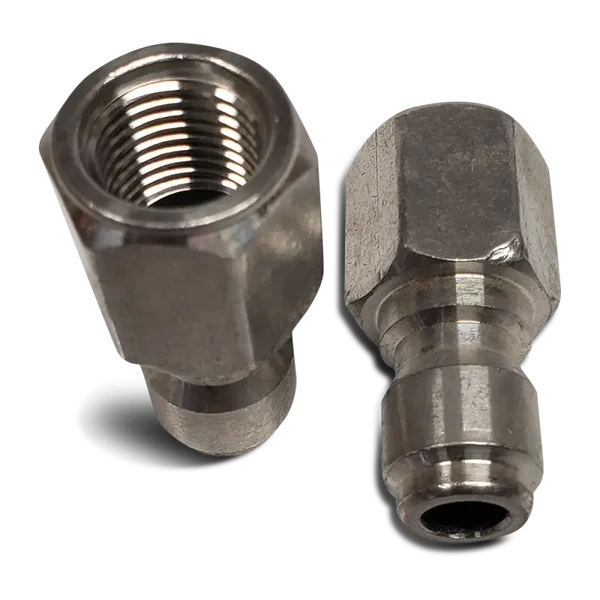 Quick-Connect Fitting Stainless Steel 3/8″ QRP – 1/4″ Female NPT