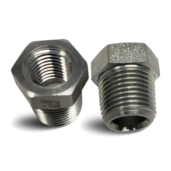 Adapter Stainless Steel 3/8″ Male – 1/4″ Female NPT