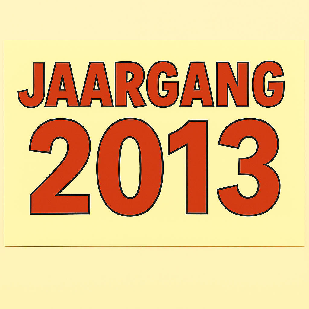 Losse edities 2013 Nieuw in seal