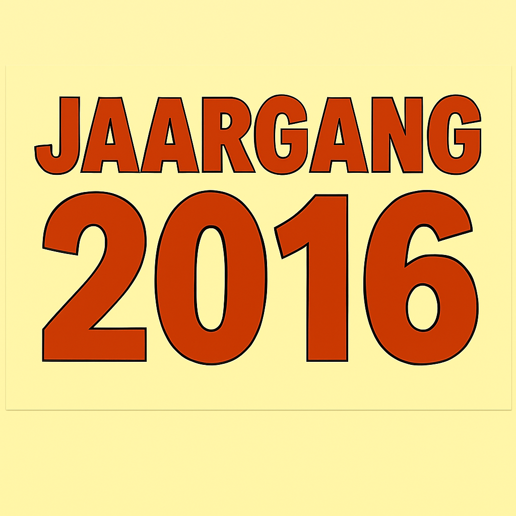 Losse edities 2016 Nieuw in seal