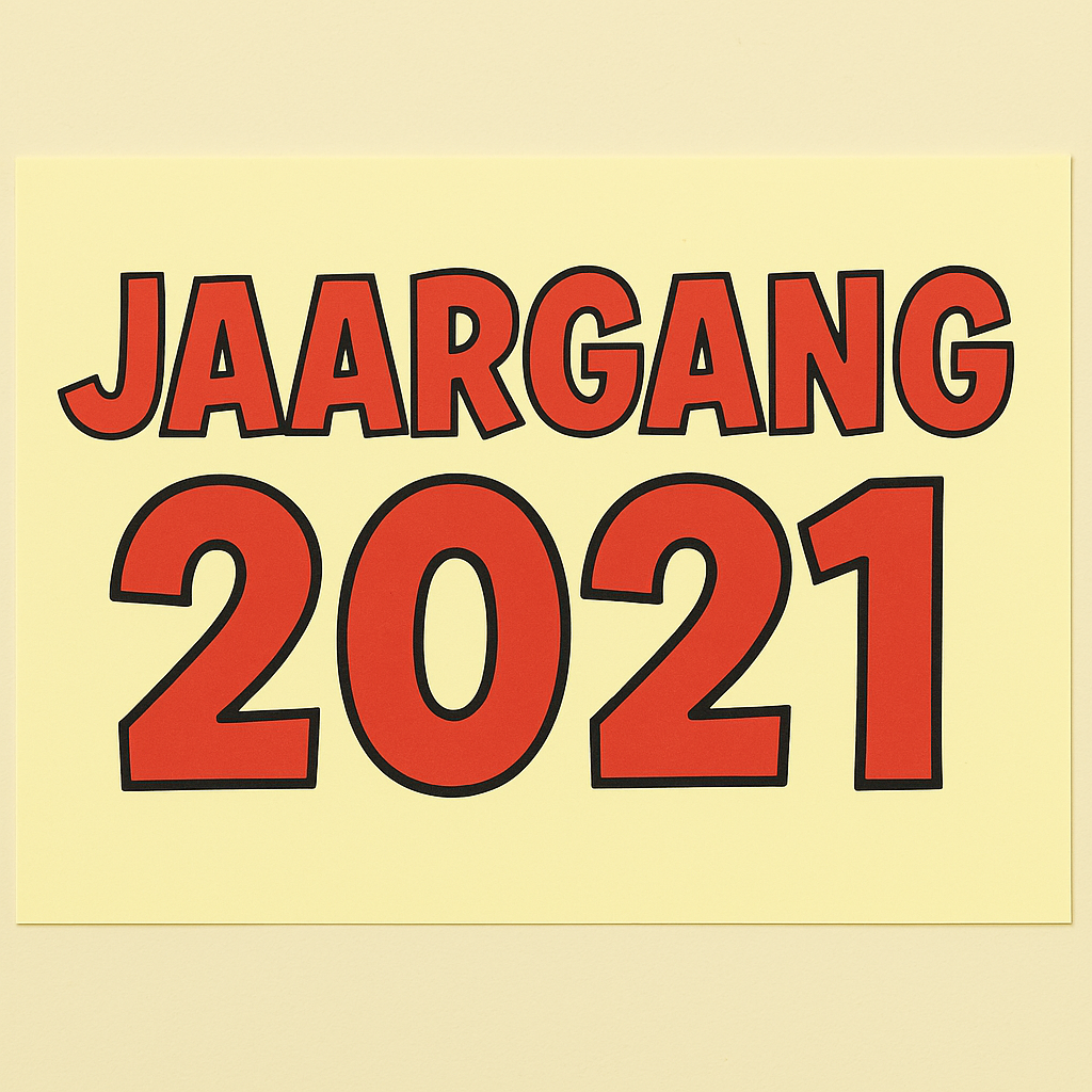 Losse edities 2021 Nieuw in seal