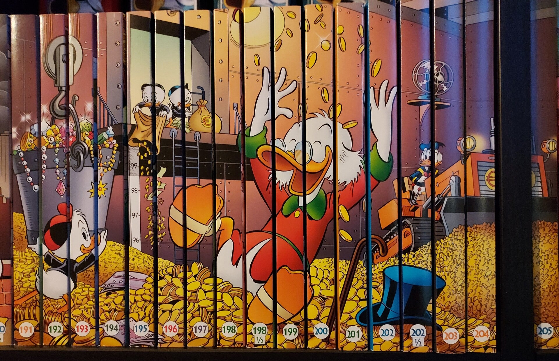 Complete Rugtekening 191 t/m 205