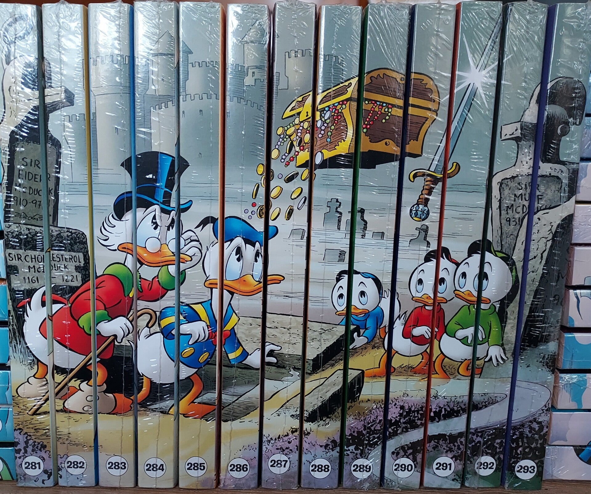 Complete rugtekening 281 - 293