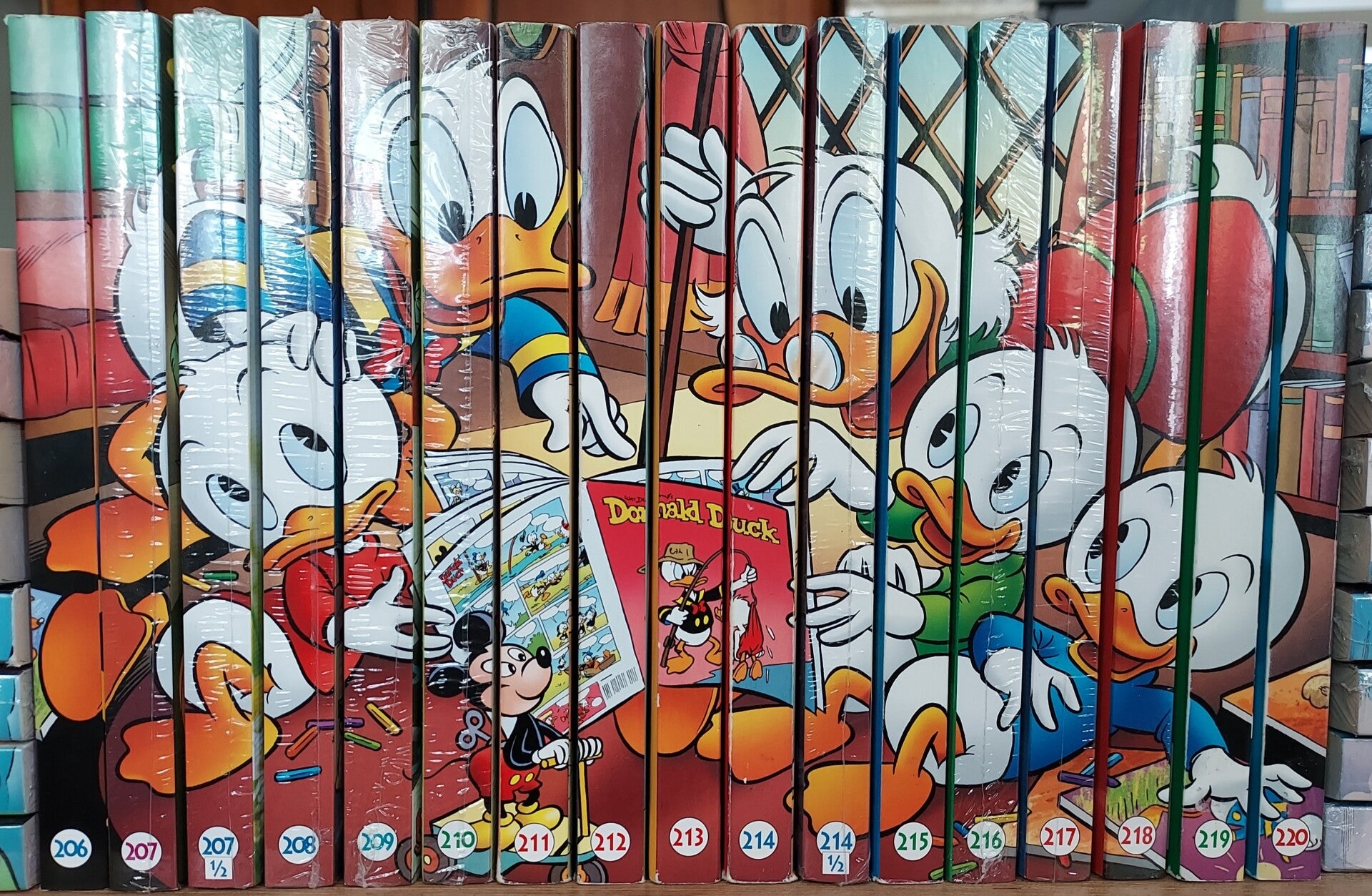 Complete rugtekening 206-220