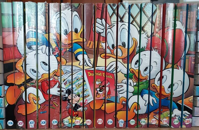 Complete rugtekening 206-220