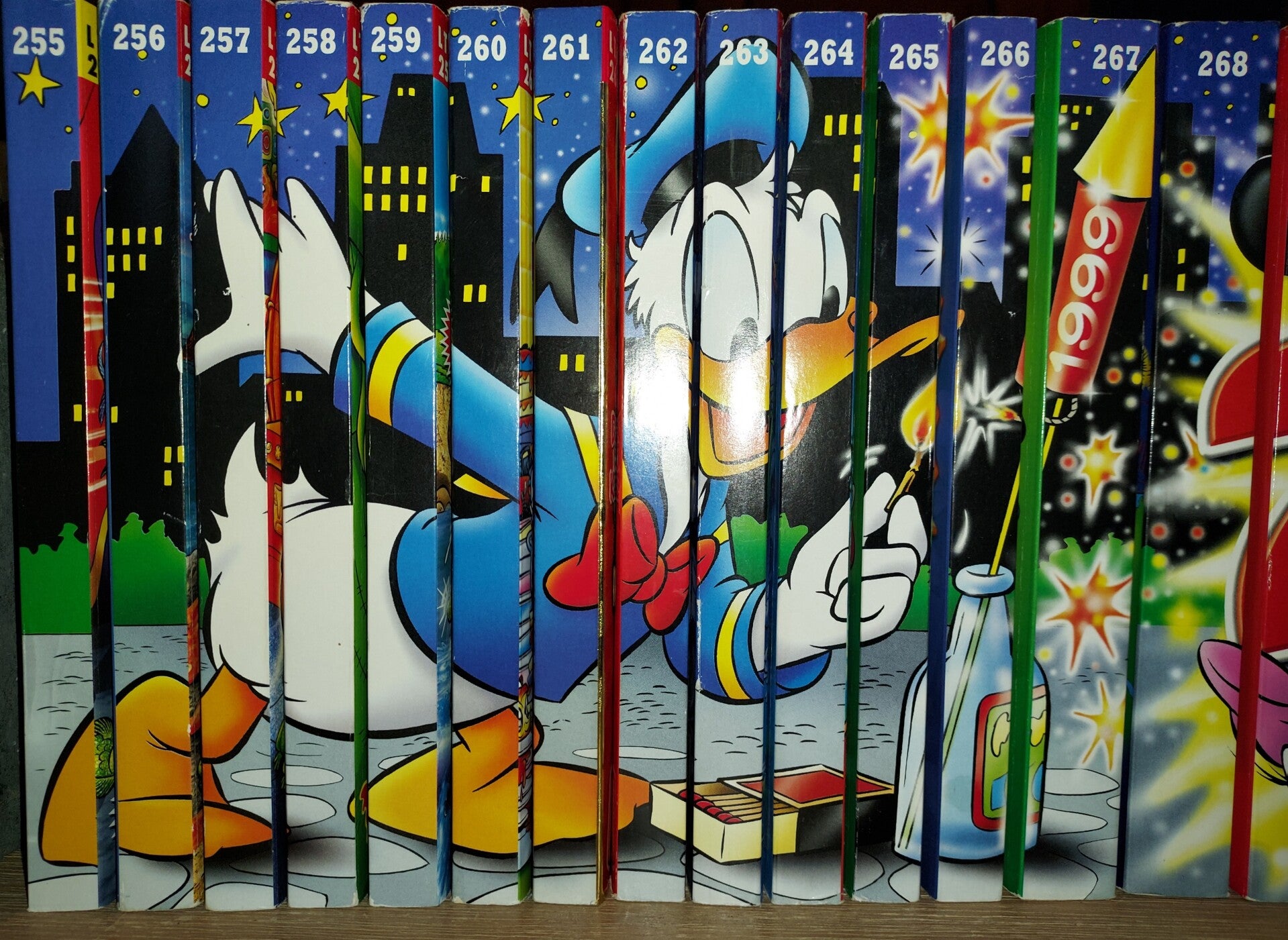 Lustige Taschenbücher – Serie 255 t/m 267 (1999)