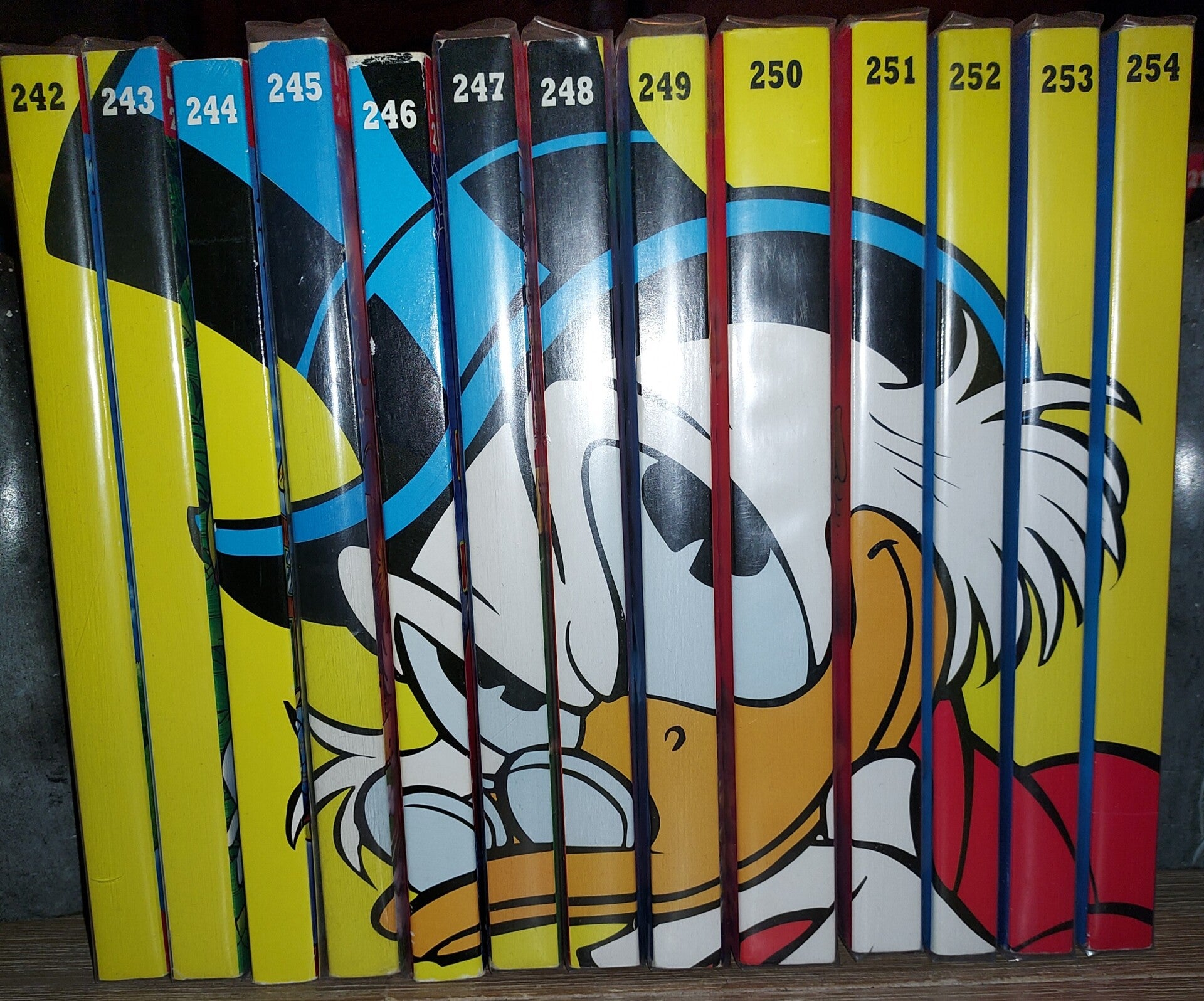 Lustige Taschenbücher – Serie 242 t/m 254 (1998)