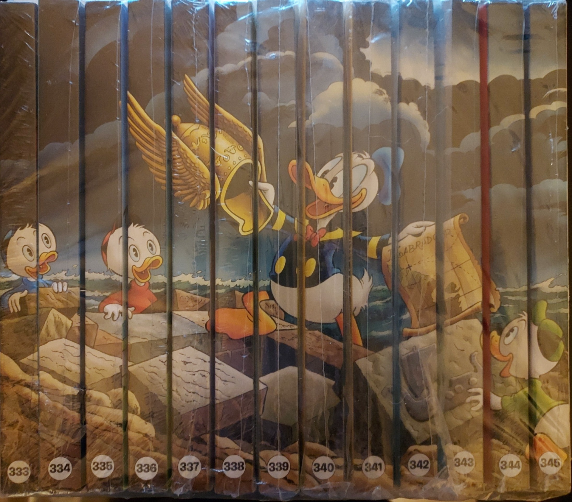 Complete rugtekening 333 t/m 345