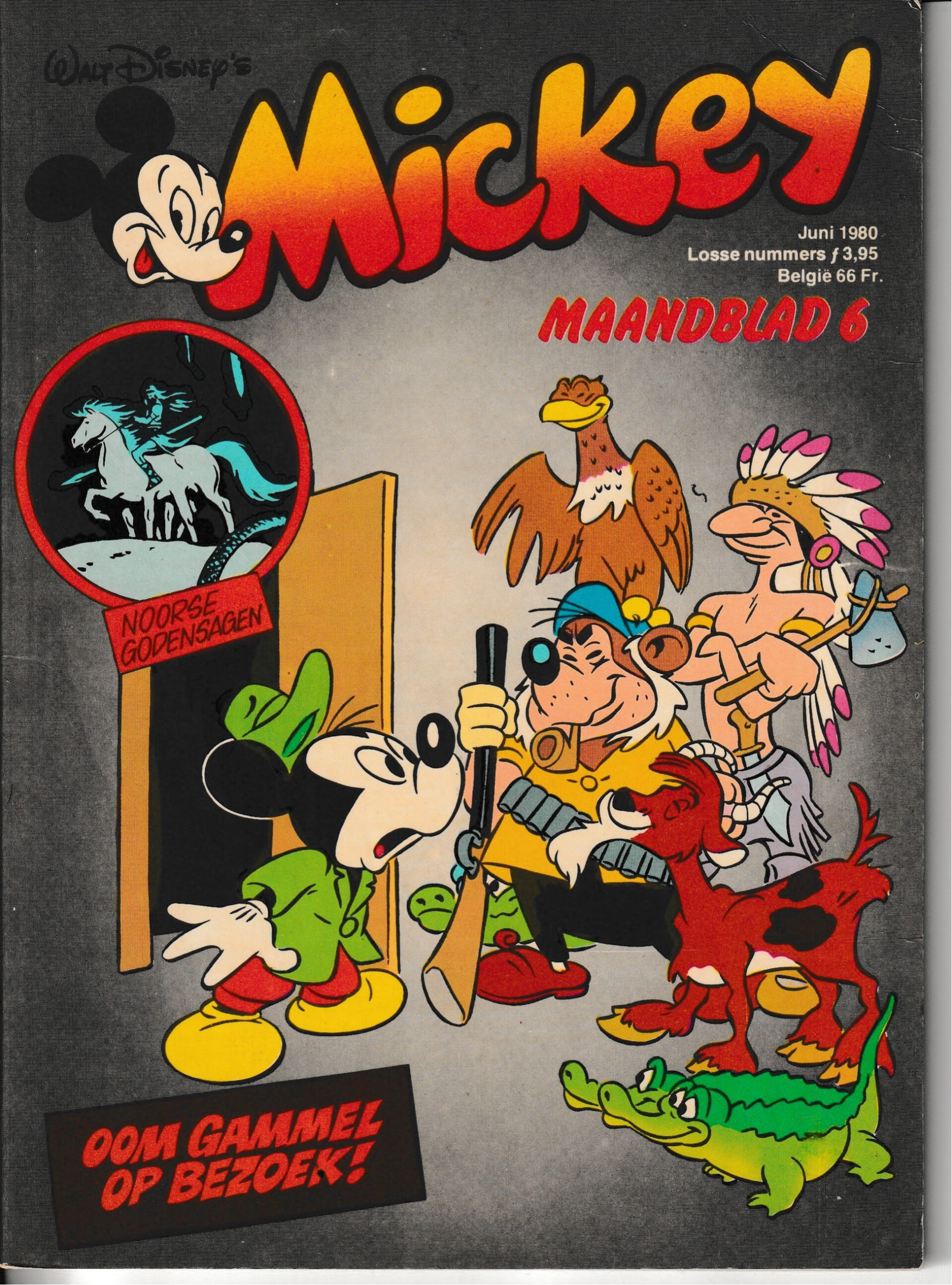 Mickey maandblad - nummer 6, juni 1980
