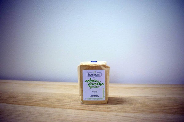 Ashwagandha gemalen