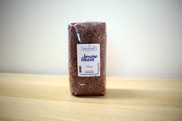 Bruine linzen