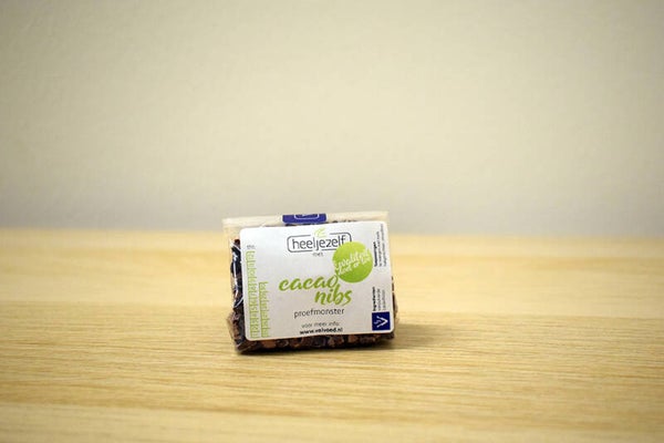 Proefmonster cacao nibs