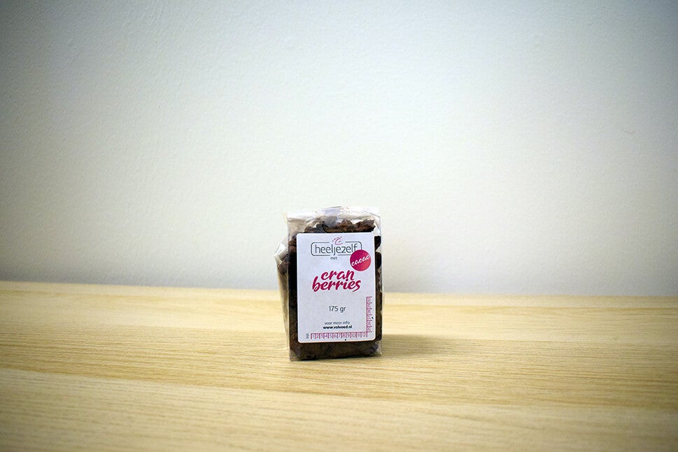 Cranberries met cacao