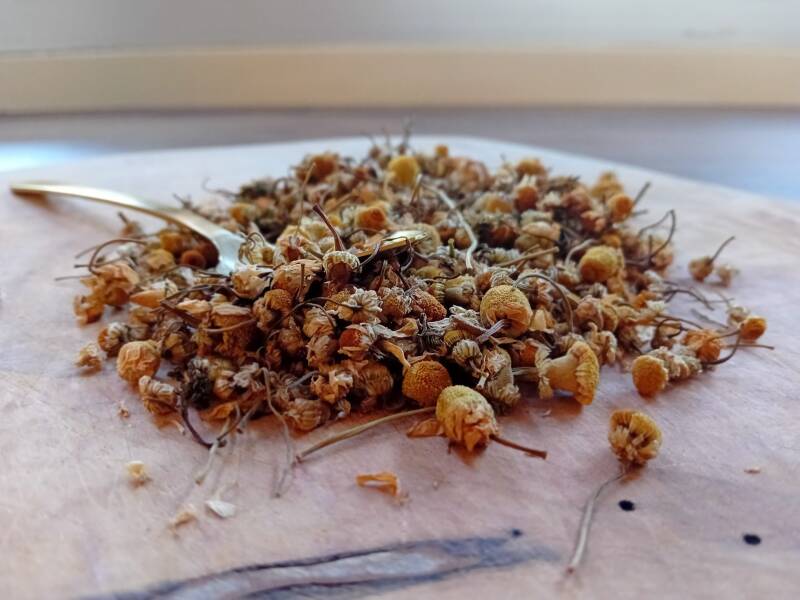 Gedroogde kamille