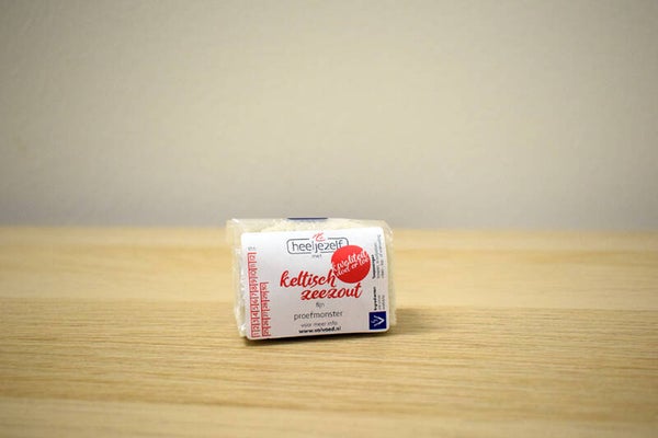 Proefmonster Keltisch zeezout fijn