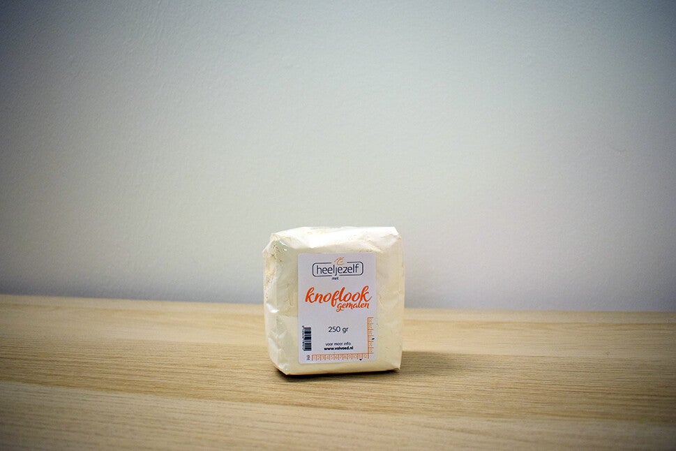 Knoflook gemalen