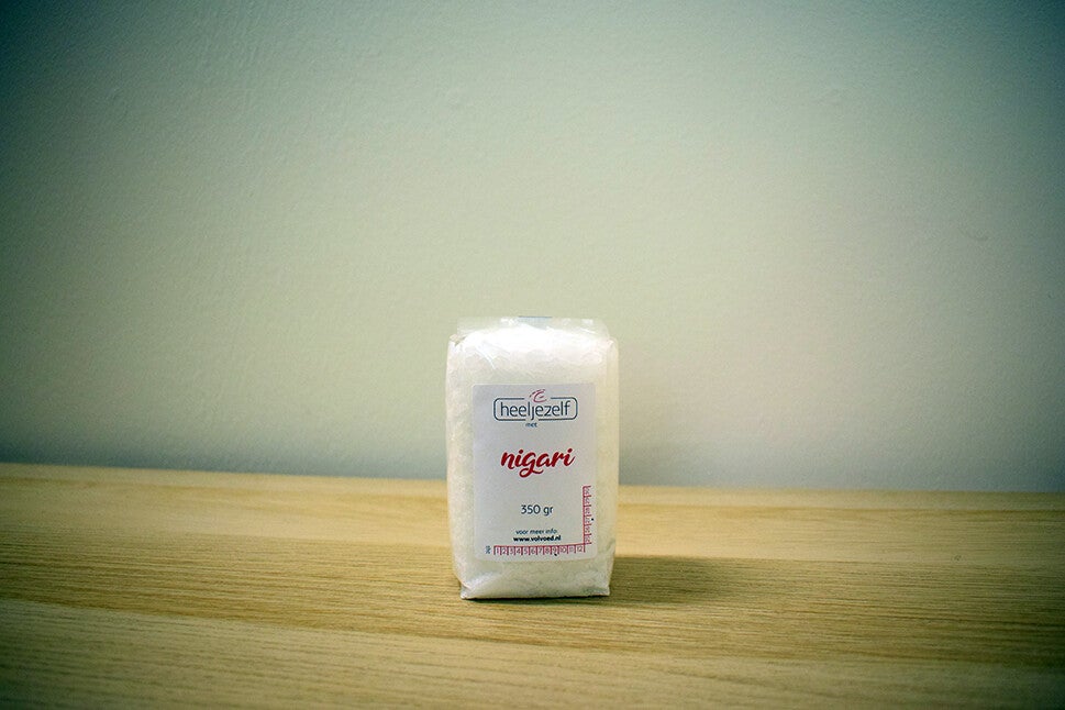 Nigari - Magnesiumchloridekristallen