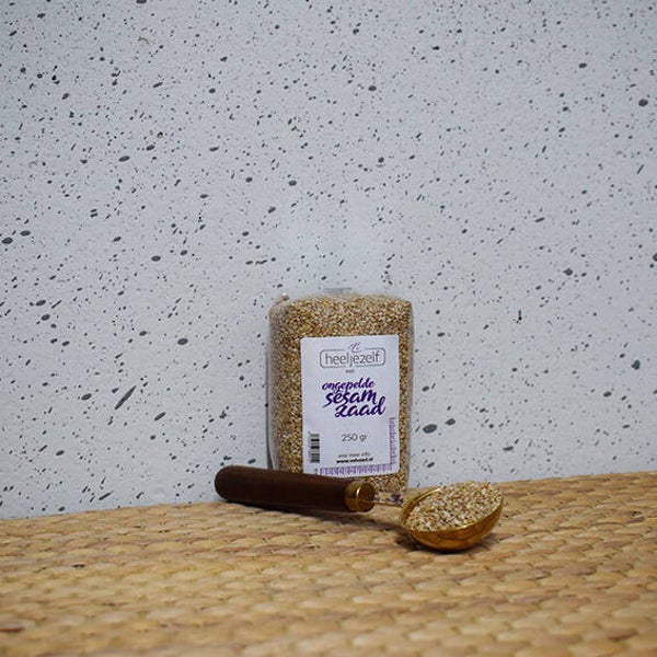 Sesamzaad ongepeld