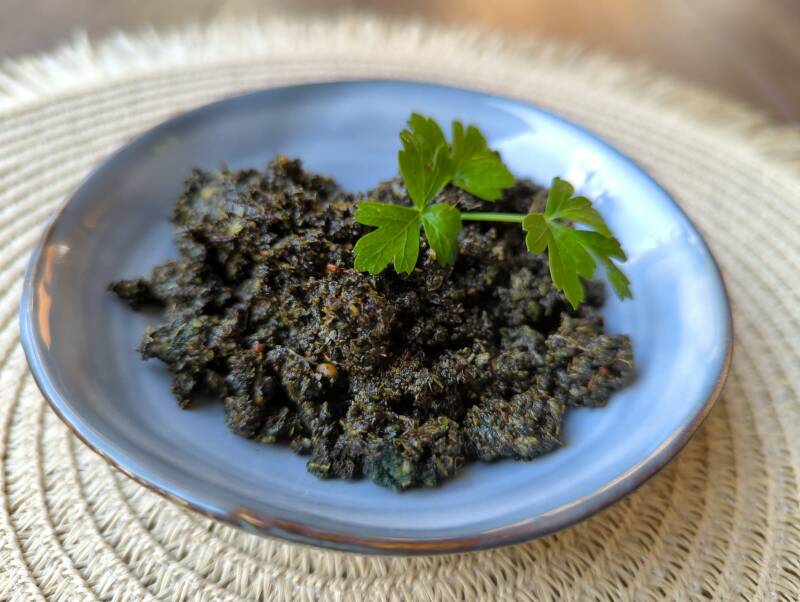 Spirulina-pesto