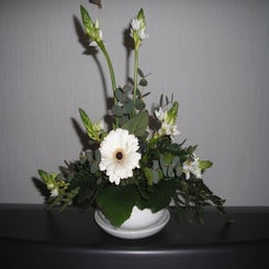 Blomster i oasis