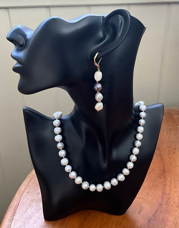 Freshwater Pearl: Silver