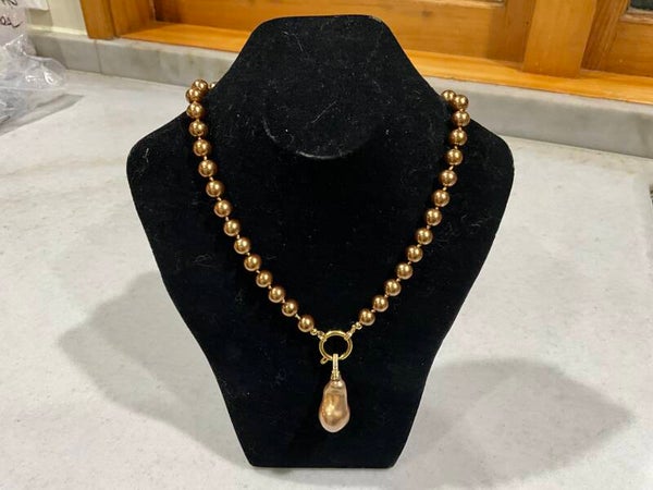 8mm Shell Pearl necklace